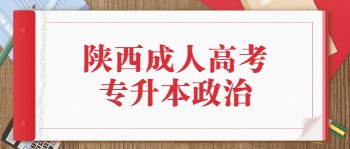 陜西成人高考專升本政治