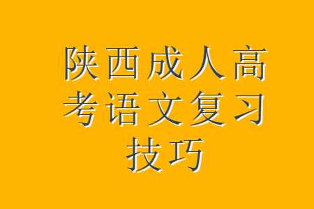 陜西成人高考