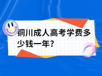 銅川成人高考學費多少錢一年