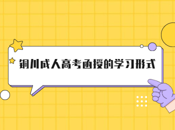 銅川成人高考函授的學習形式